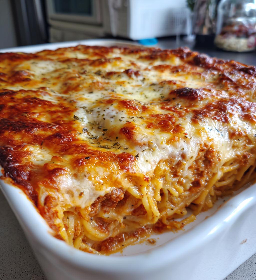 spaghetti casserole recipe - detail 1