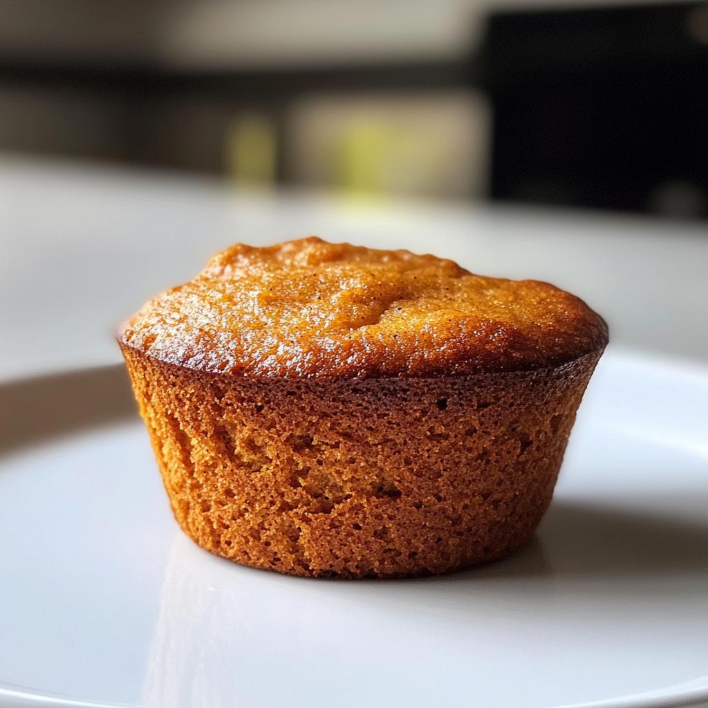 spiced baked pumpkin muffins