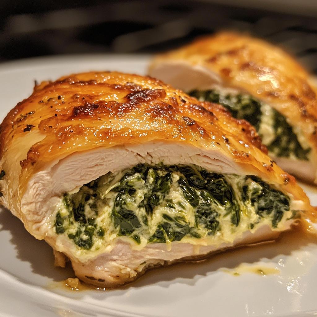 spinach stuffed chicken