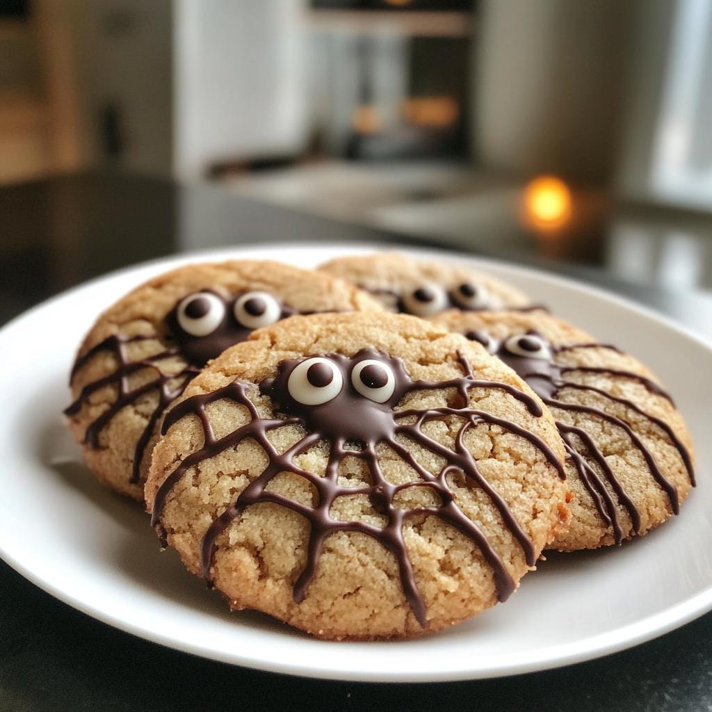 spooky spider cookies recipe - detail 1