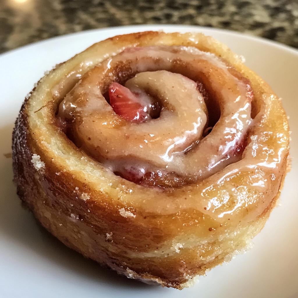 strawberry cinnamon rolls