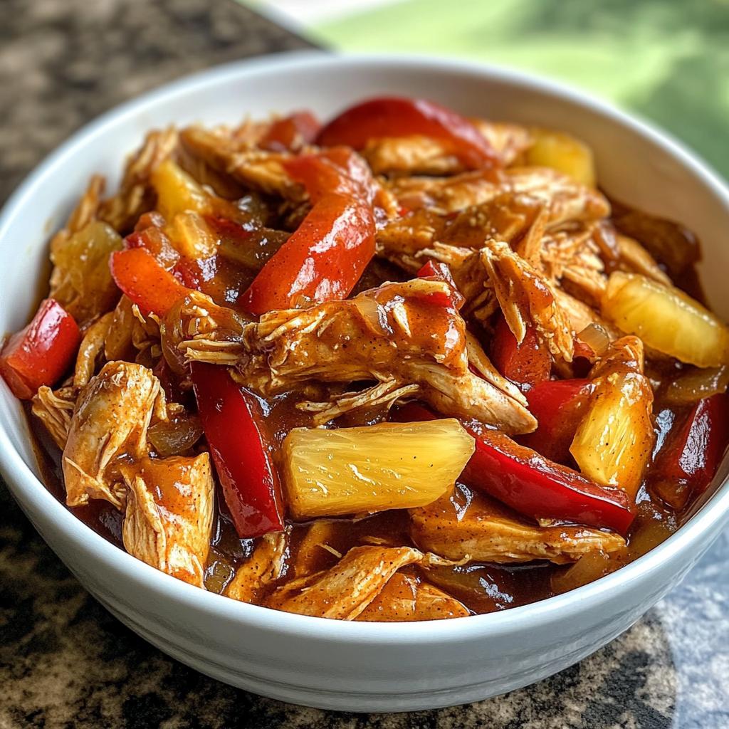sweet hawaiian crockpot chicken