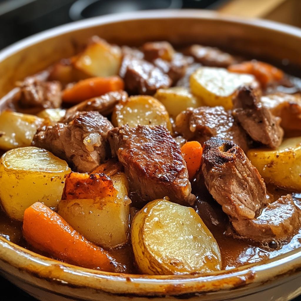 traditional slow cooked lancashire hotpot