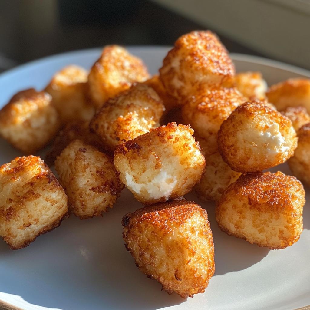 two ingredient cottage cheese tots - detail 1