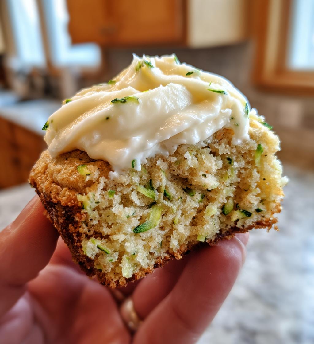zucchini cookies with cream cheese frosting