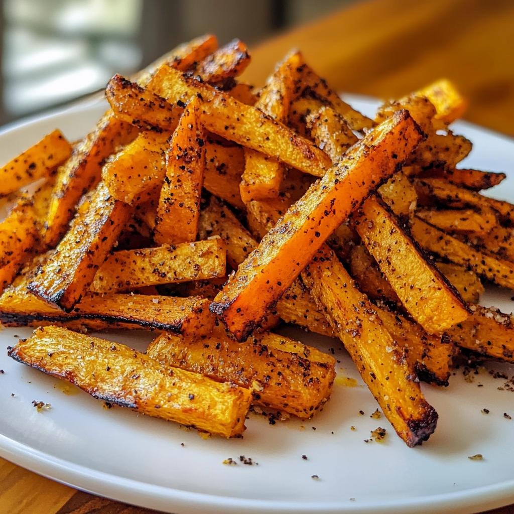 Butternut-Kürbis Baked Fries - detail 1