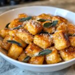 Butternut-Kürbis Brown Butter Gnocchi
