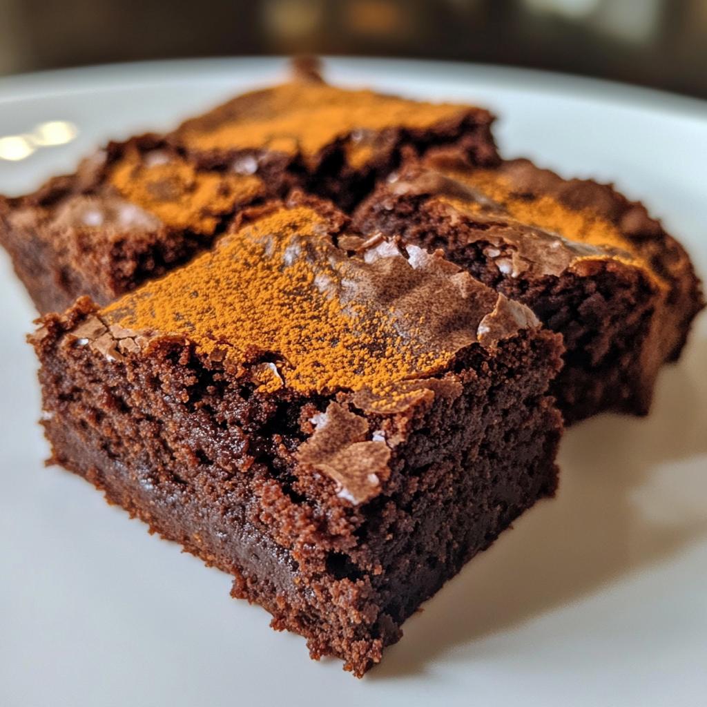 Butternut-Kürbis Brownies