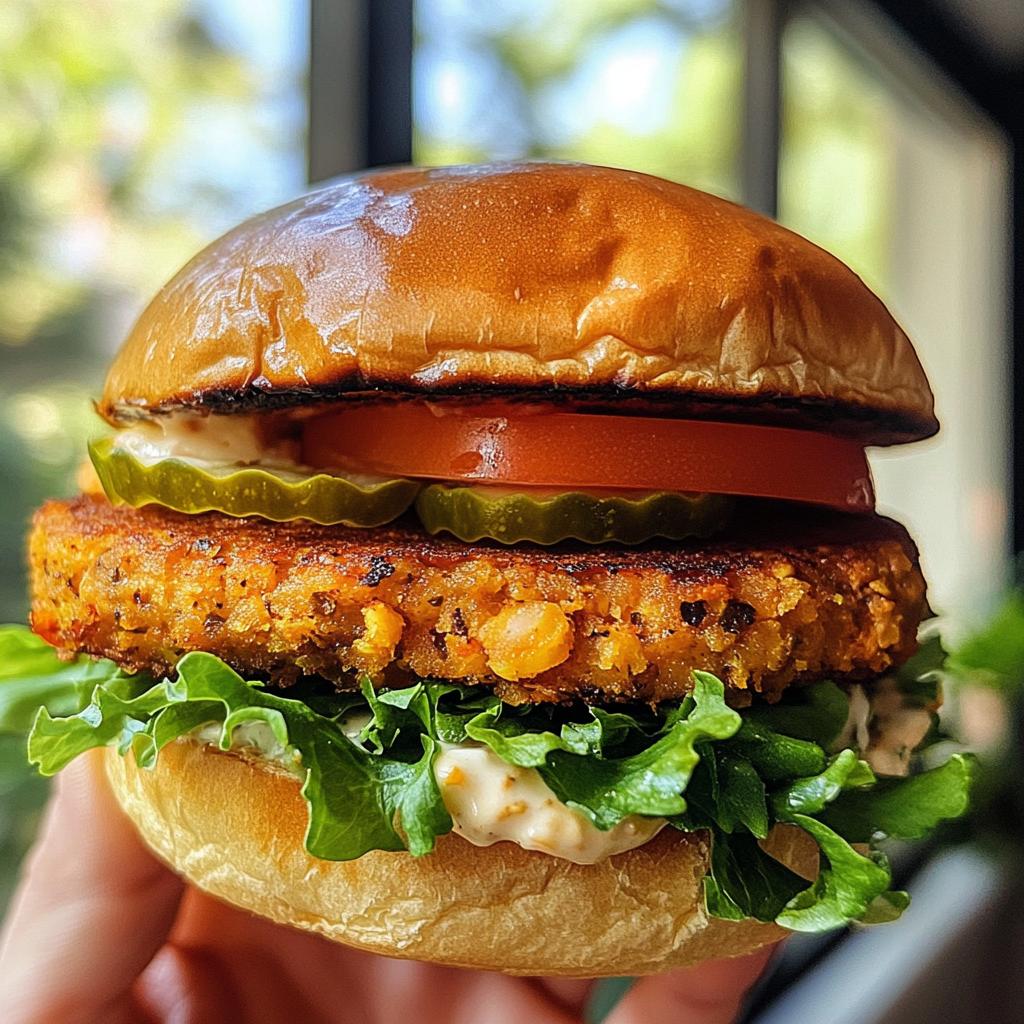 Butternut-Kürbis Burger