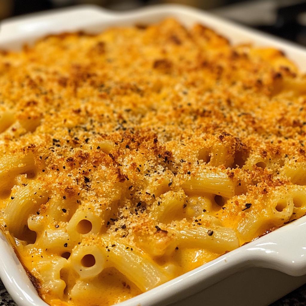 Butternut-Kürbis Mac and Cheese
