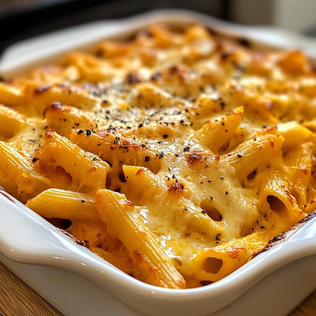 Butternut-Kürbis Pasta al forno