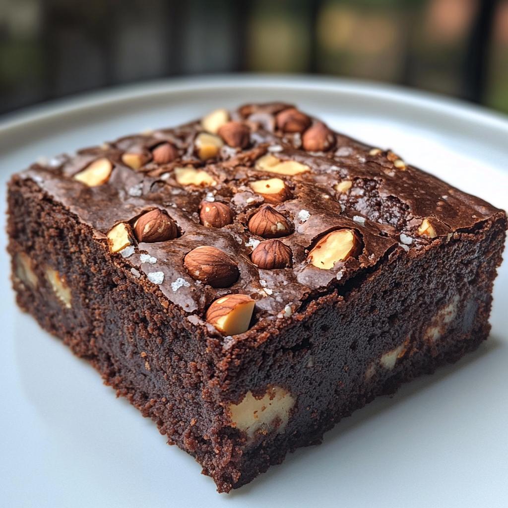 Butternut-Kürbis und Haselnuss Brownies