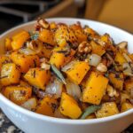Butternut-Kürbis und Salbei Füllung