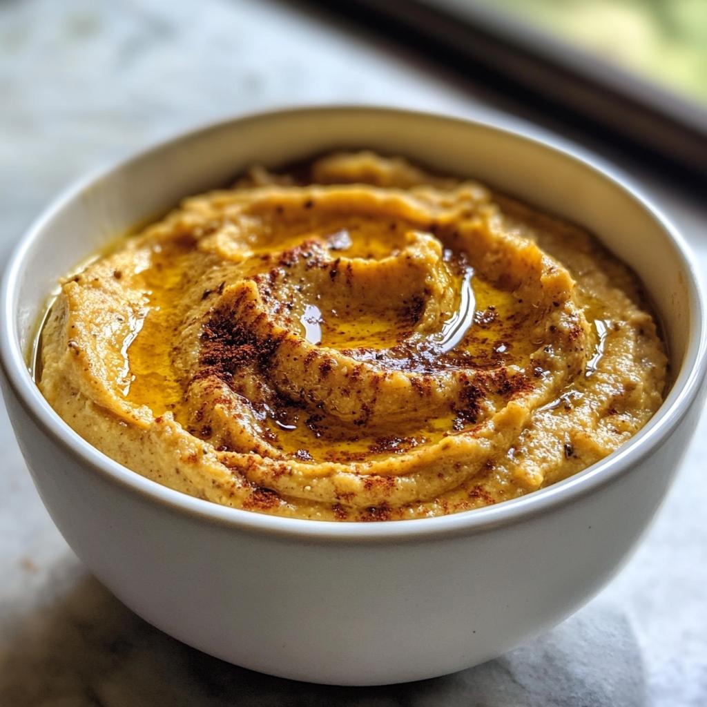 Butternut-Kürbis und Tahini Dip - detail 1