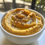 Butternut-Kürbis und Tahini Dip