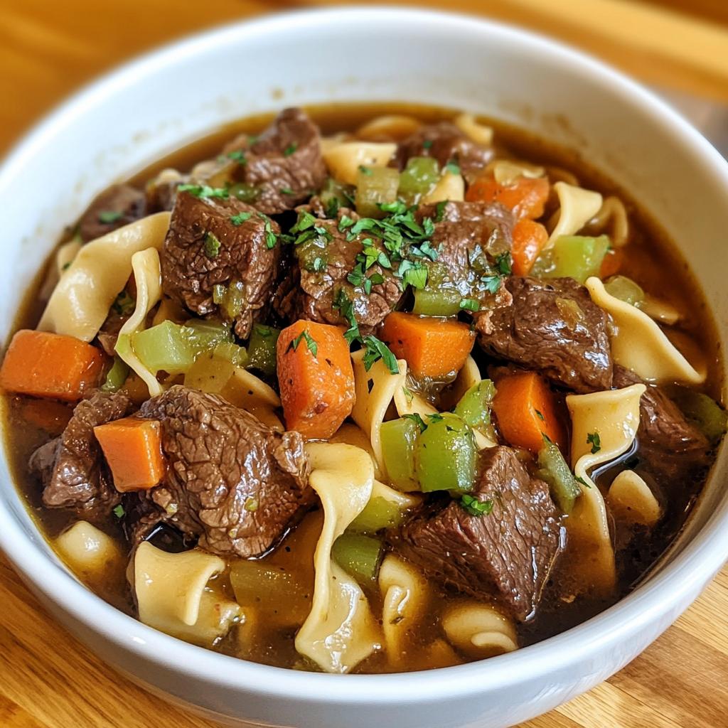 amish beef and noodles recipe - detail 1