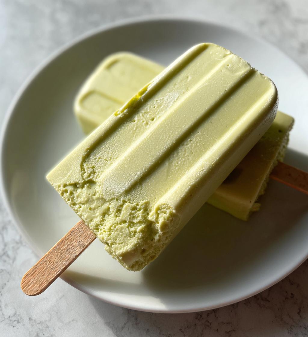 avocado ice candy