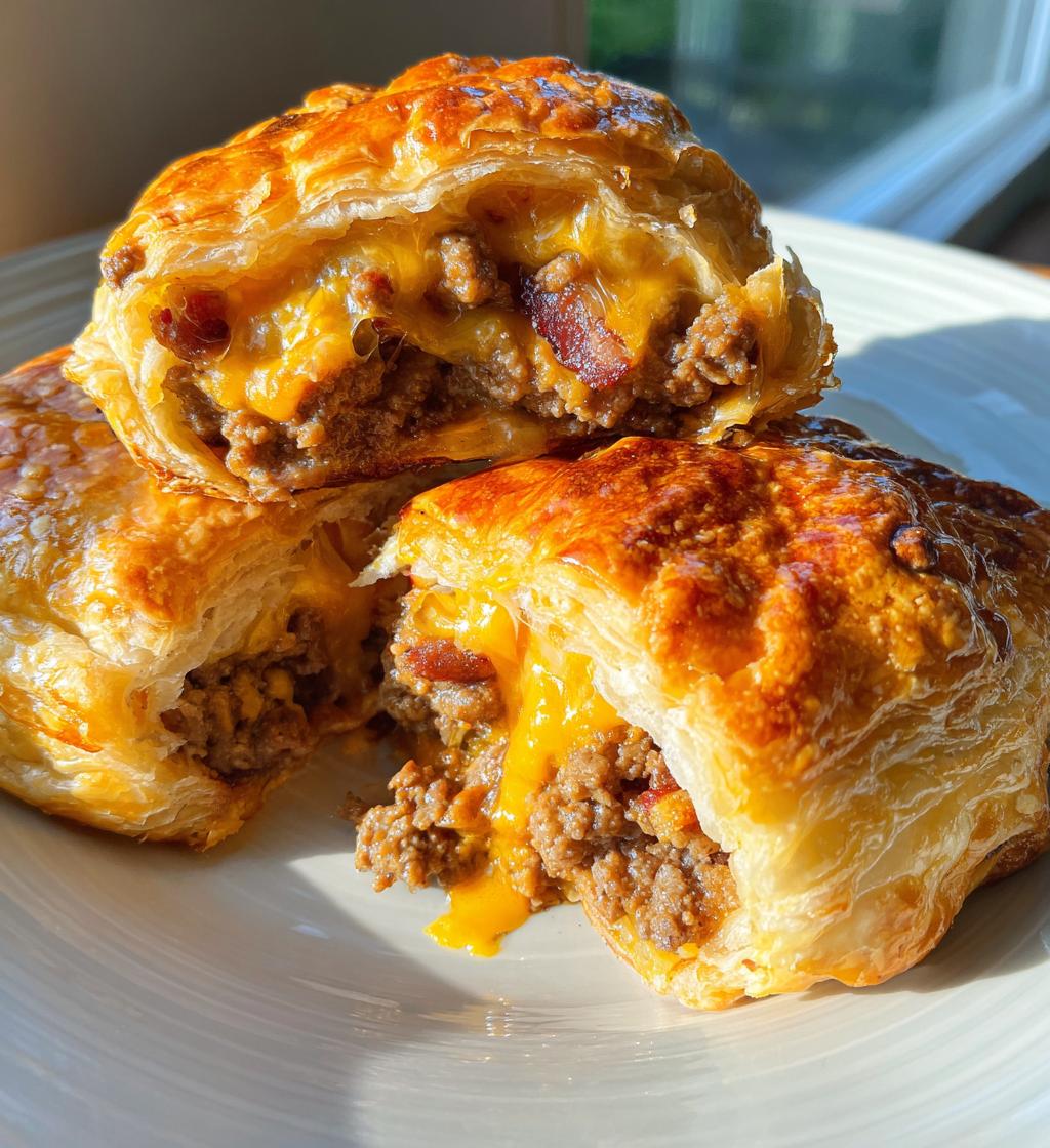 bacon cheeseburger bombs