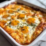 baked cottage cheese eggs