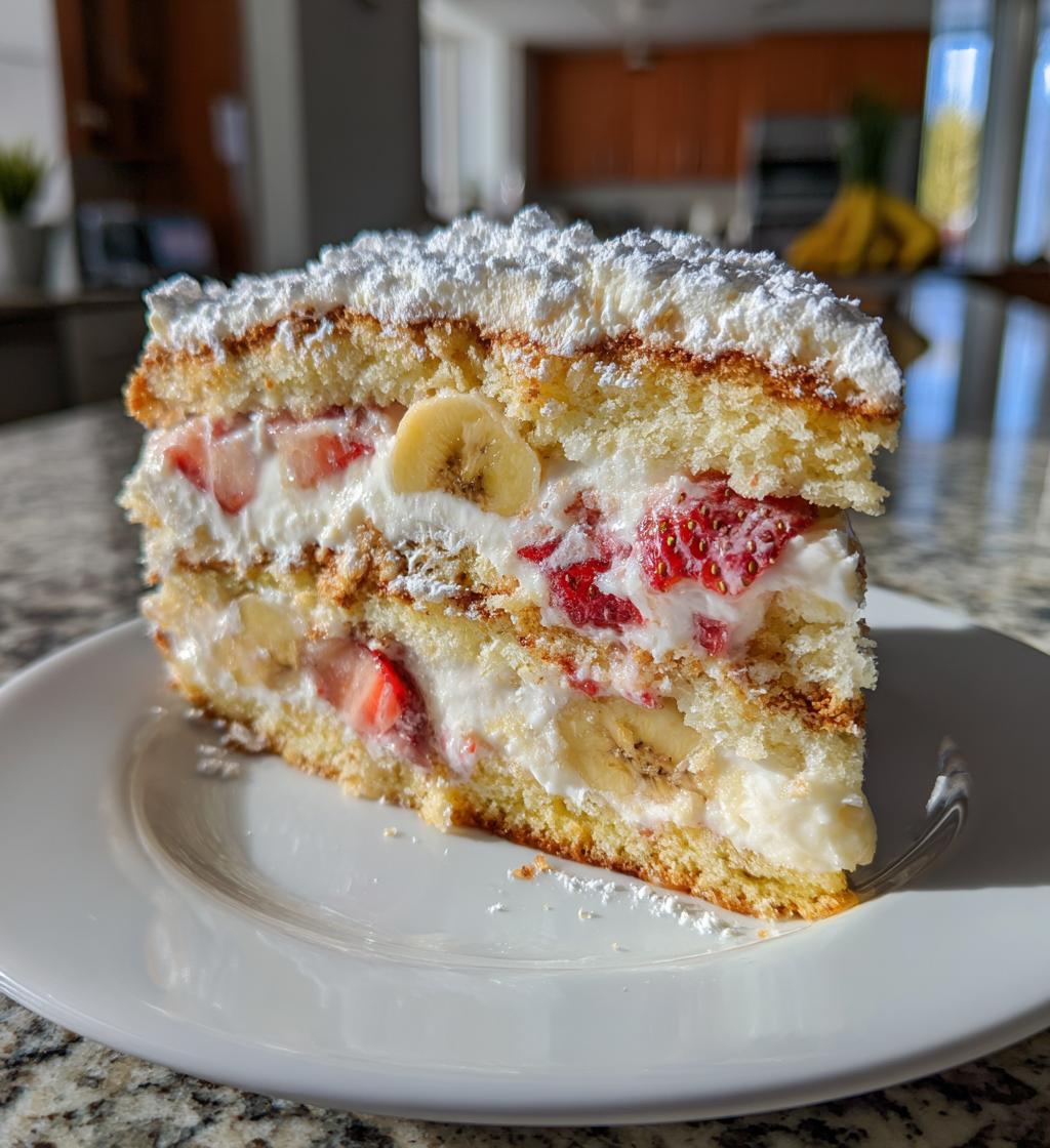 banana candy strawberry shortcake - detail 1