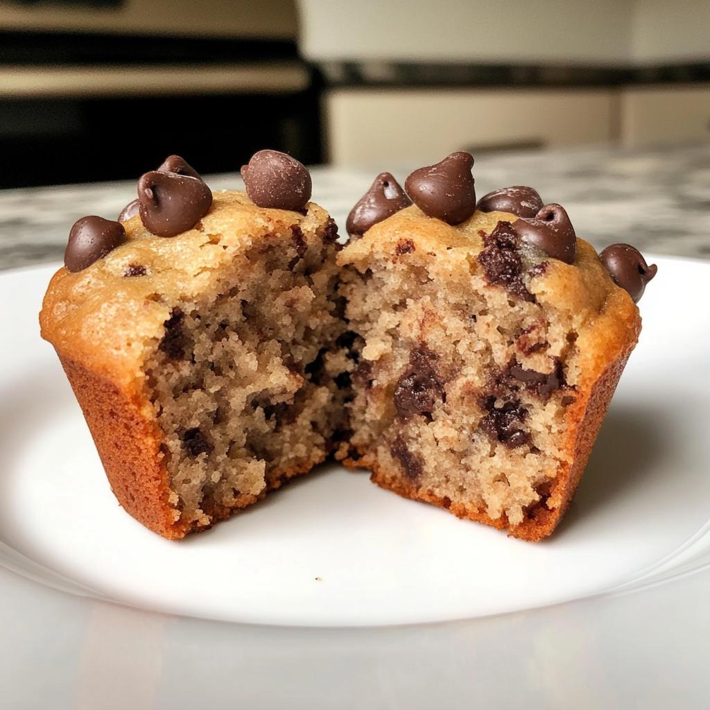 banana chocolate chips muffins