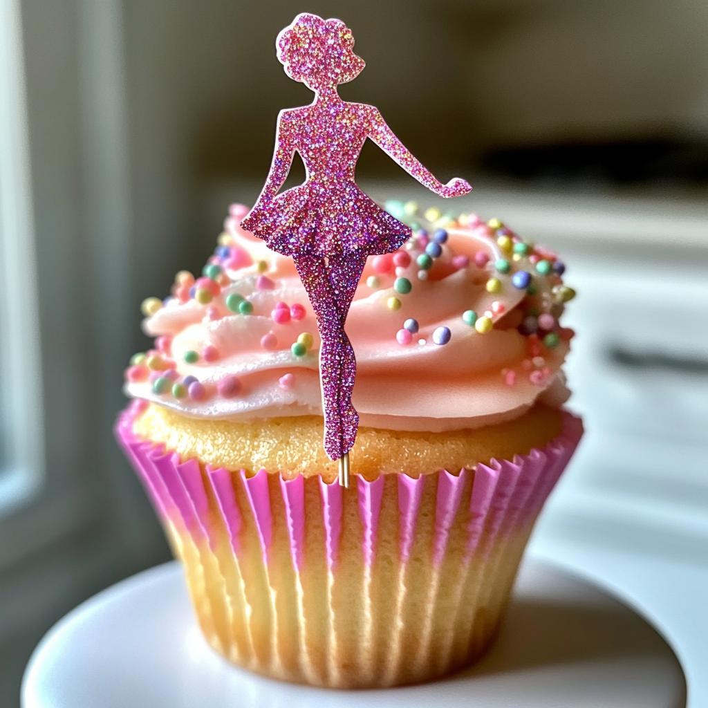 barbie cupcake topper