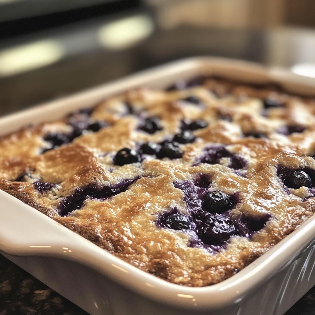 blueberry cottage cheese breakfast bake