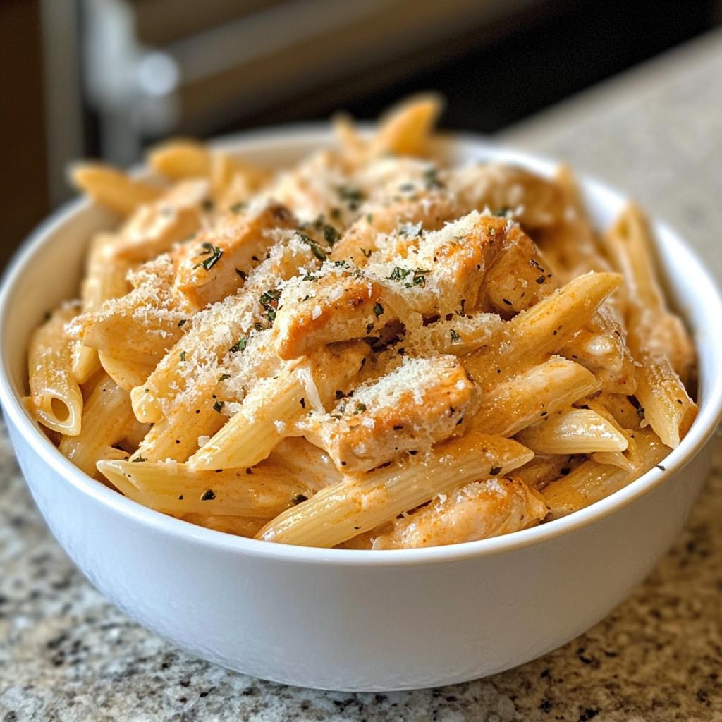 buffalo chicken alfredo penne