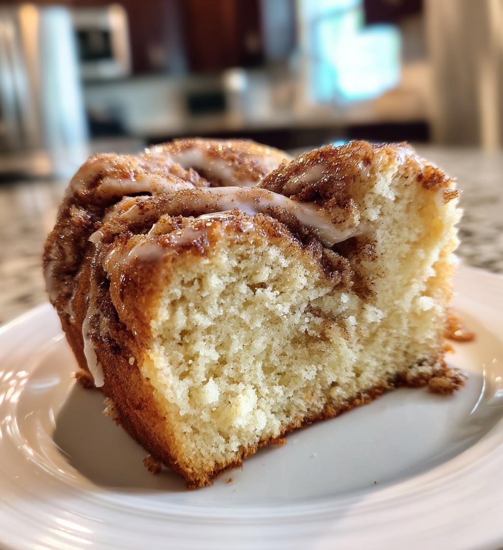 cinnamon roll cake