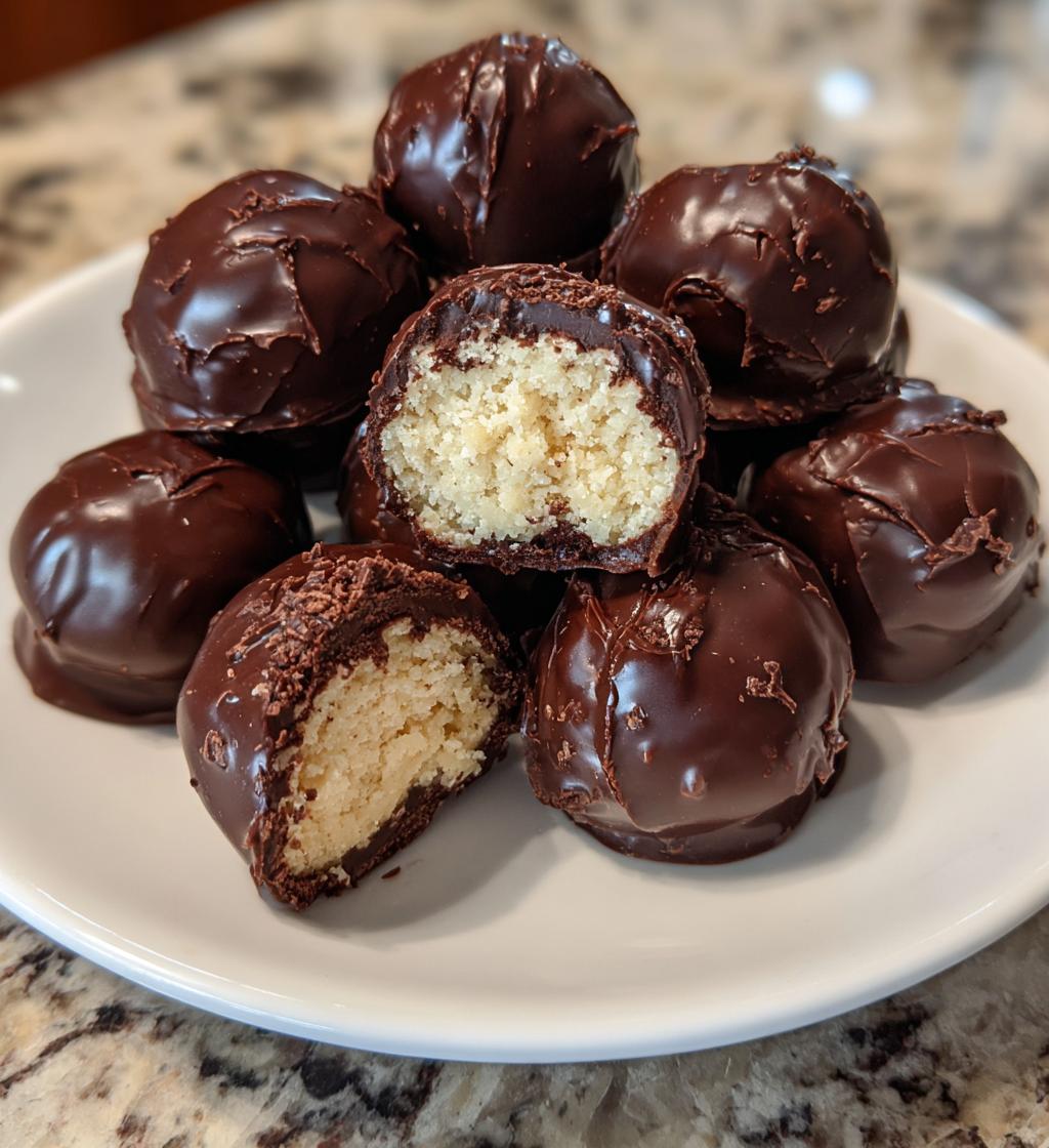cookie dough truffles