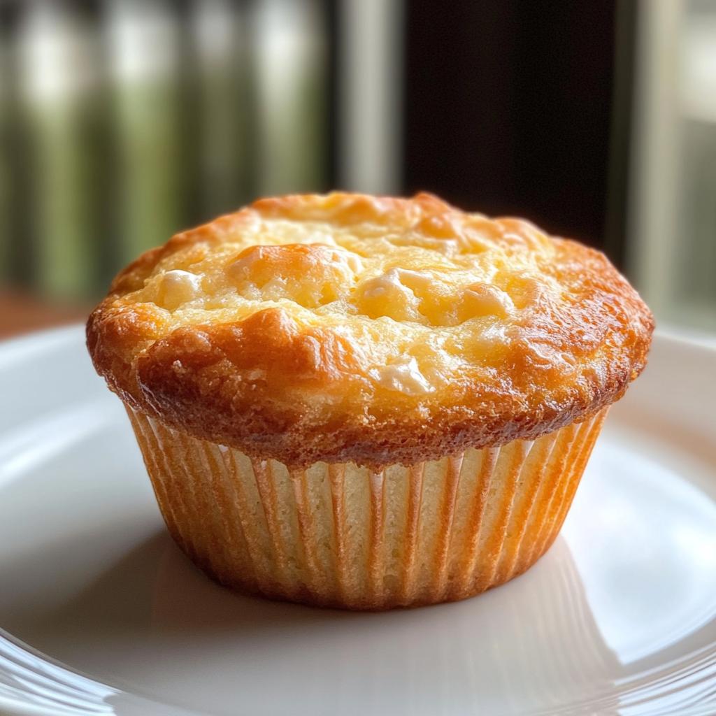 cottage cheese muffins - detail 1