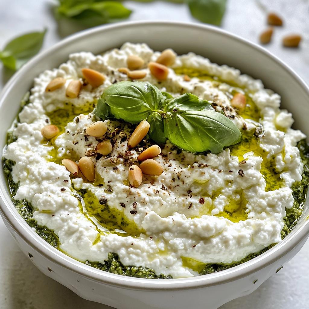 cottage cheese pesto