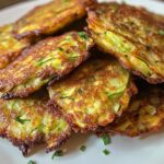 crispy zucchini fritters