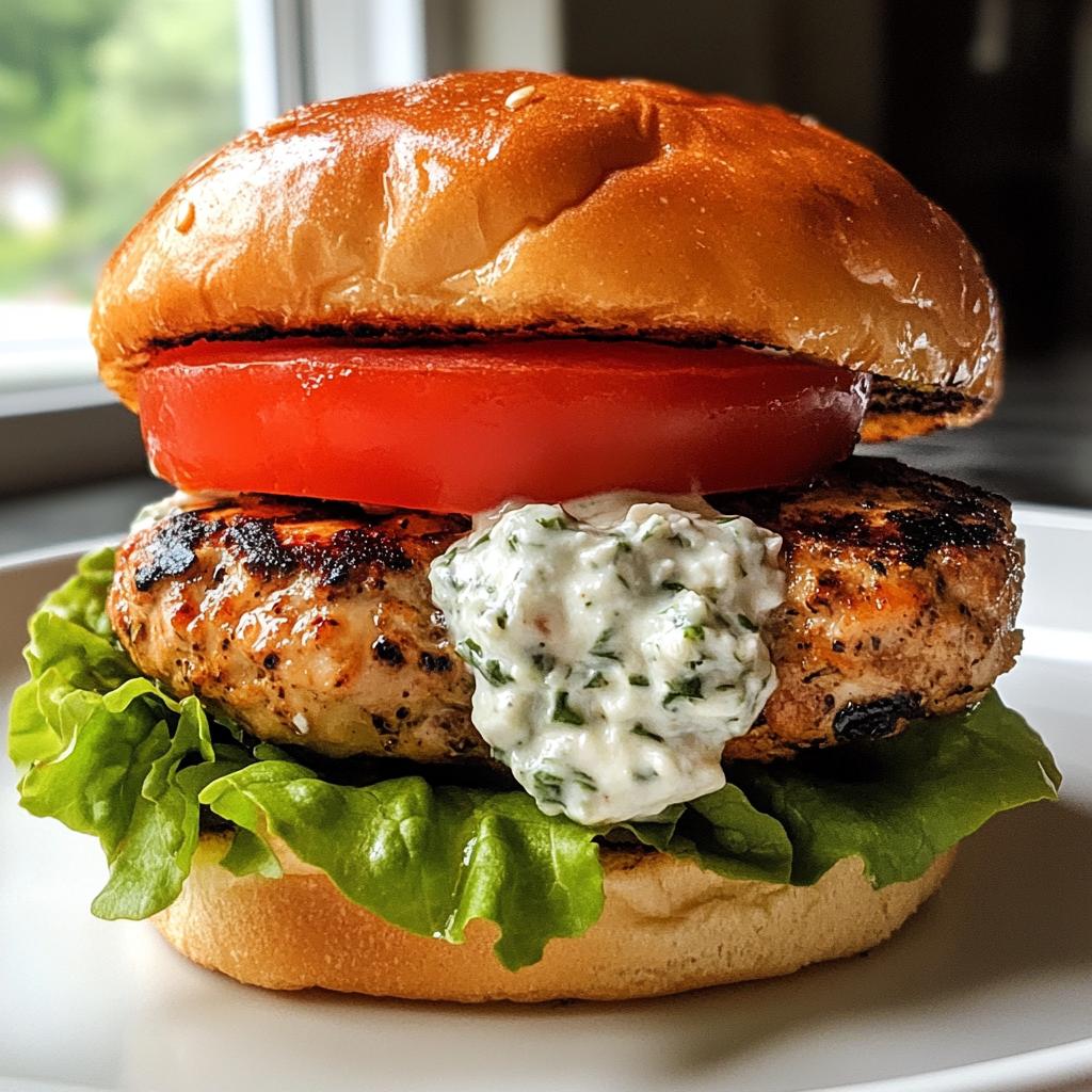 greek chicken burgers