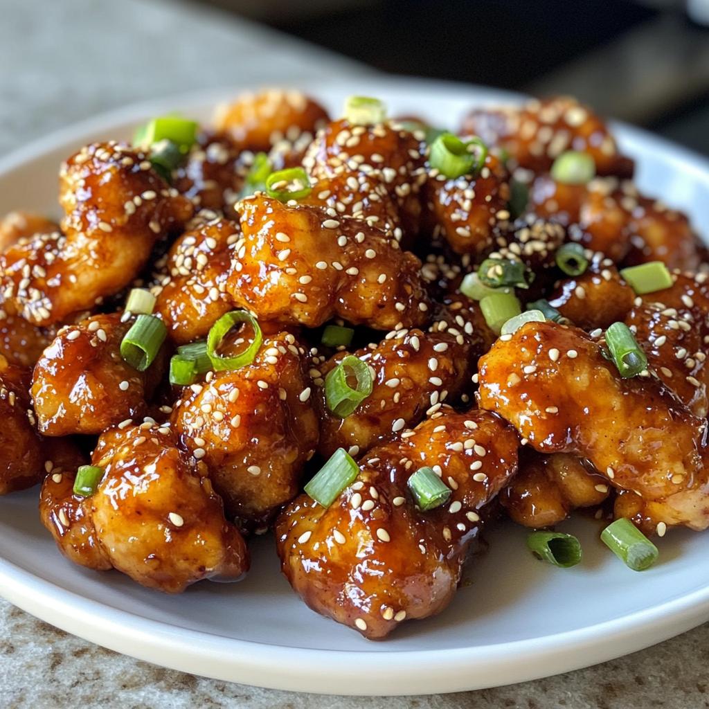 healthy sesame chicken