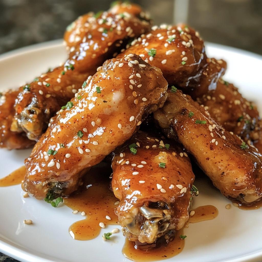 honey chicken wings