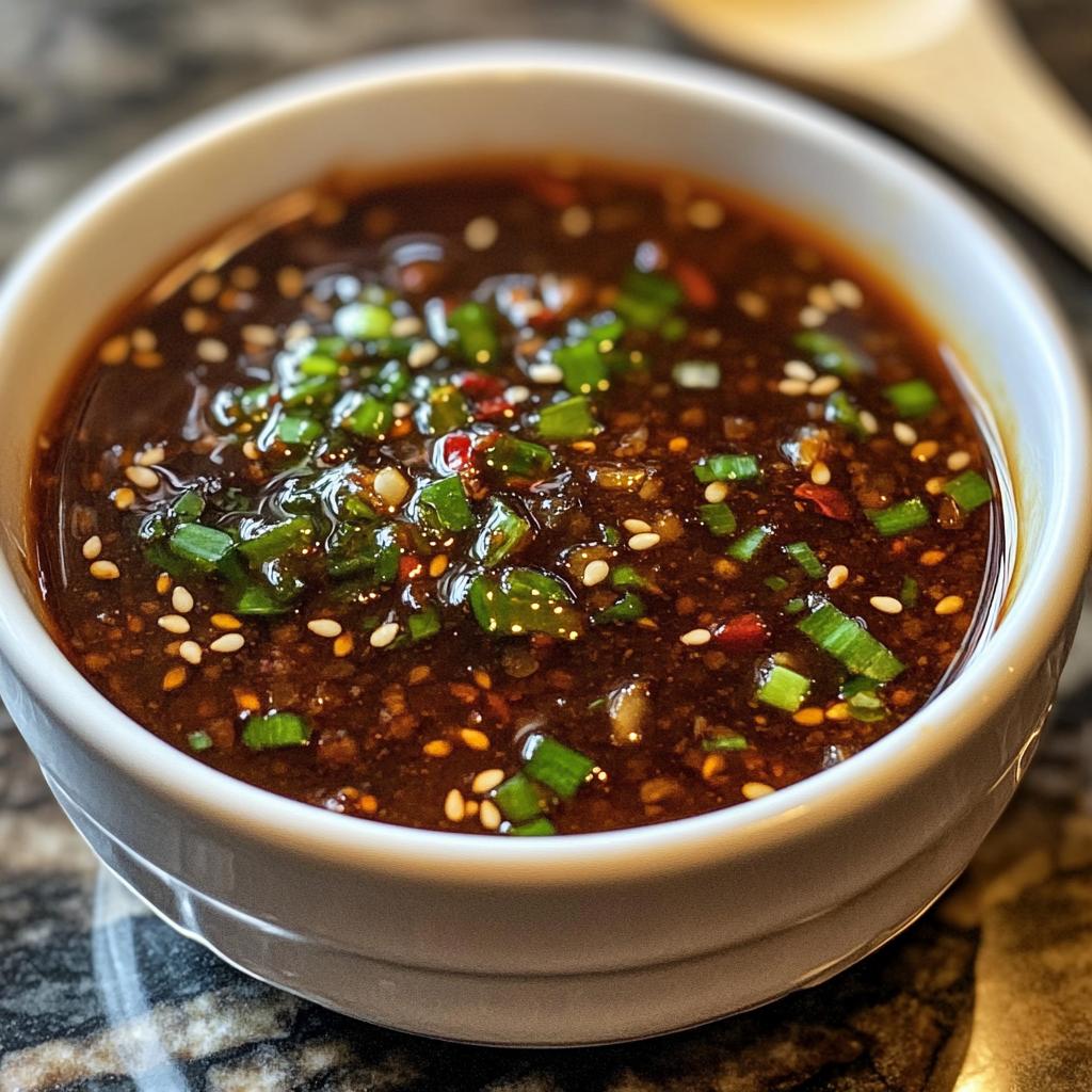 hot pot dipping sauce - detail 1