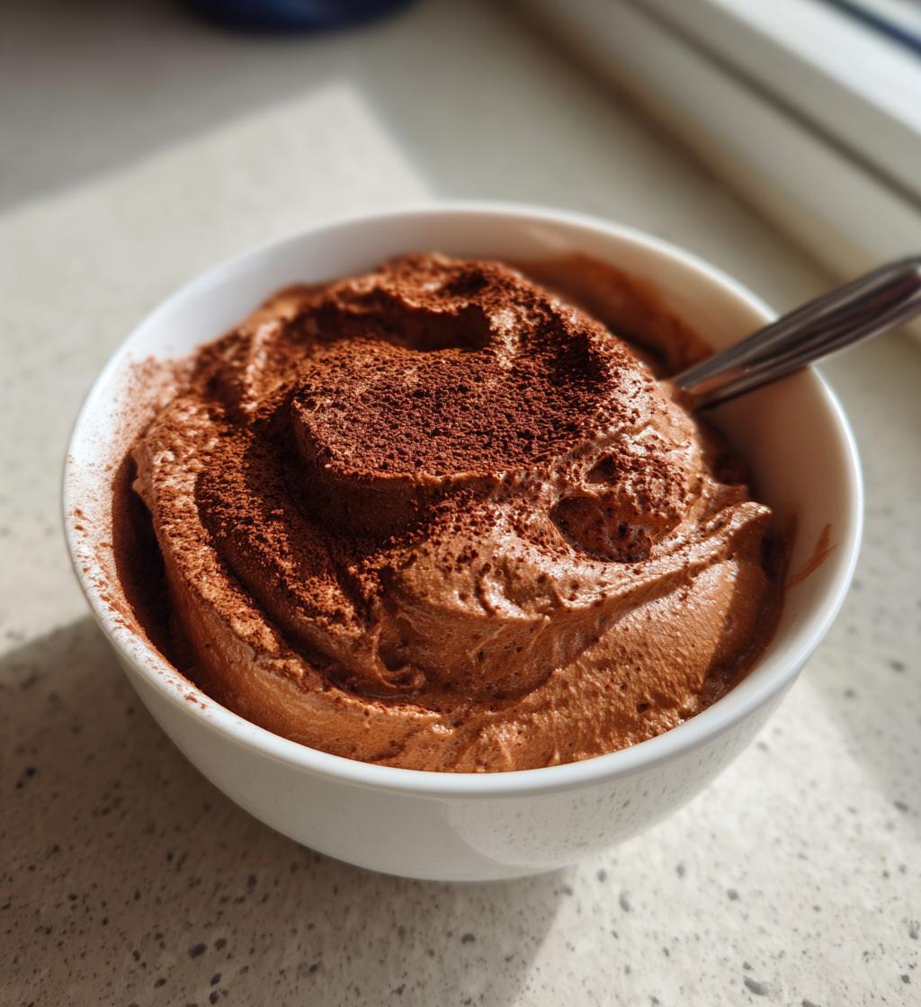 low carb chocolate cottage cheese mousse