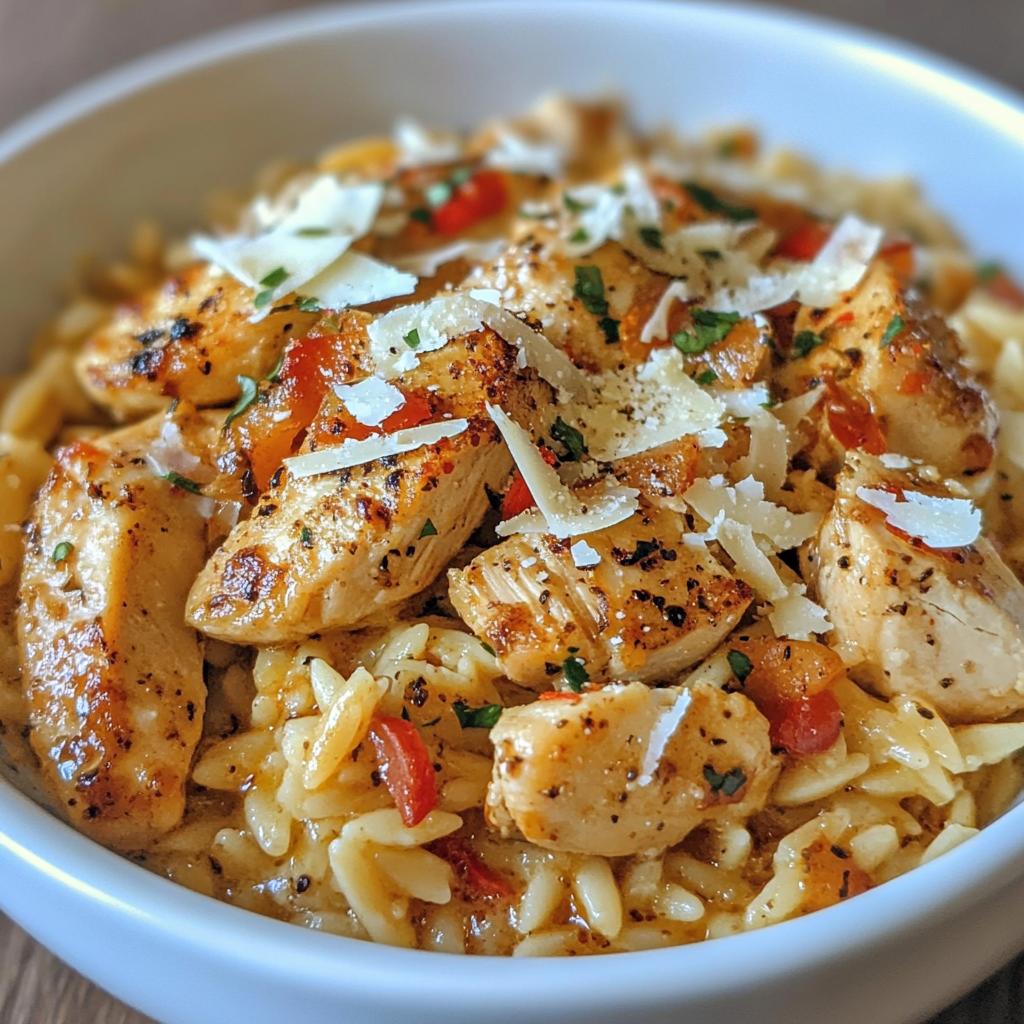 marry me chicken orzo