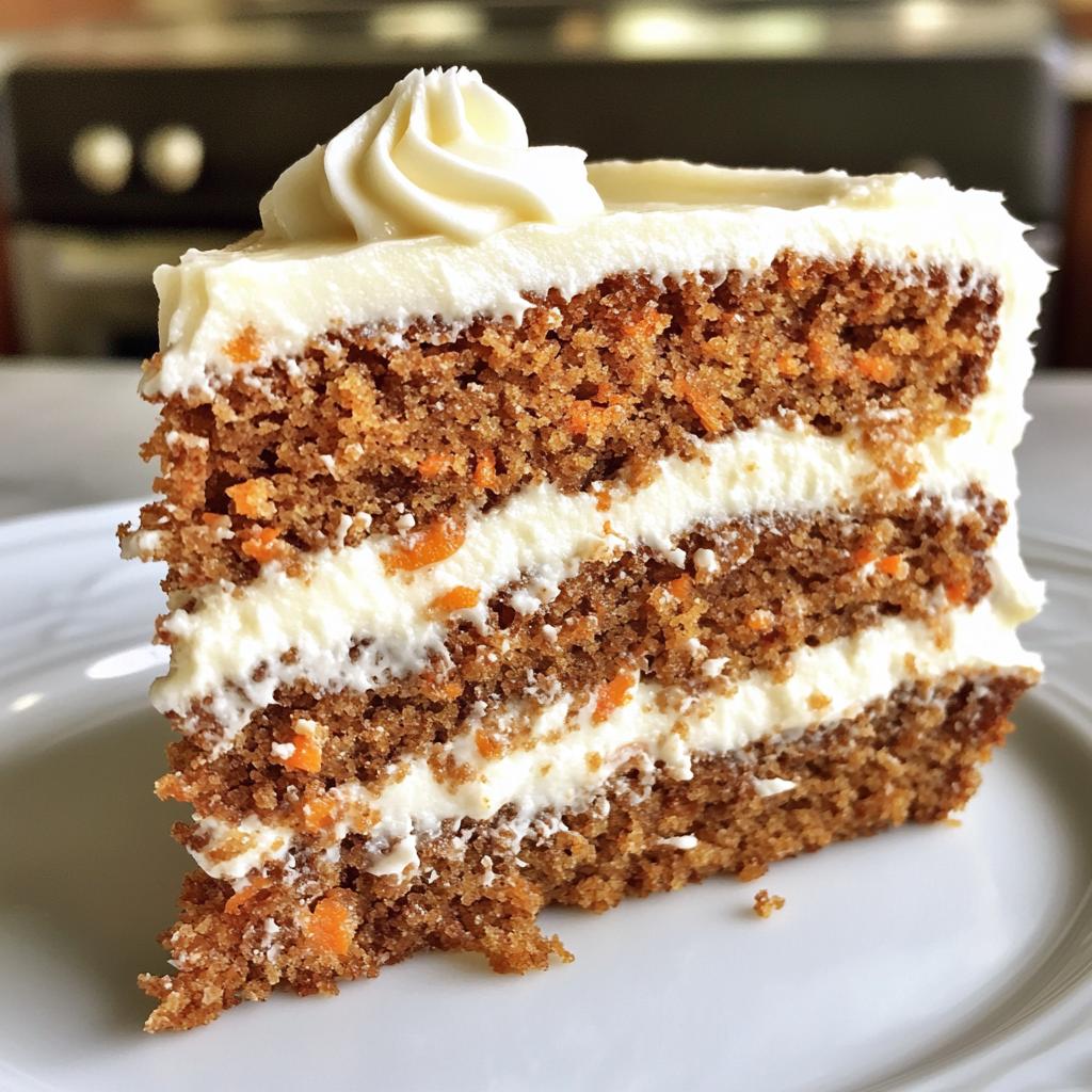 moist carrot cake with cream cheese frosting