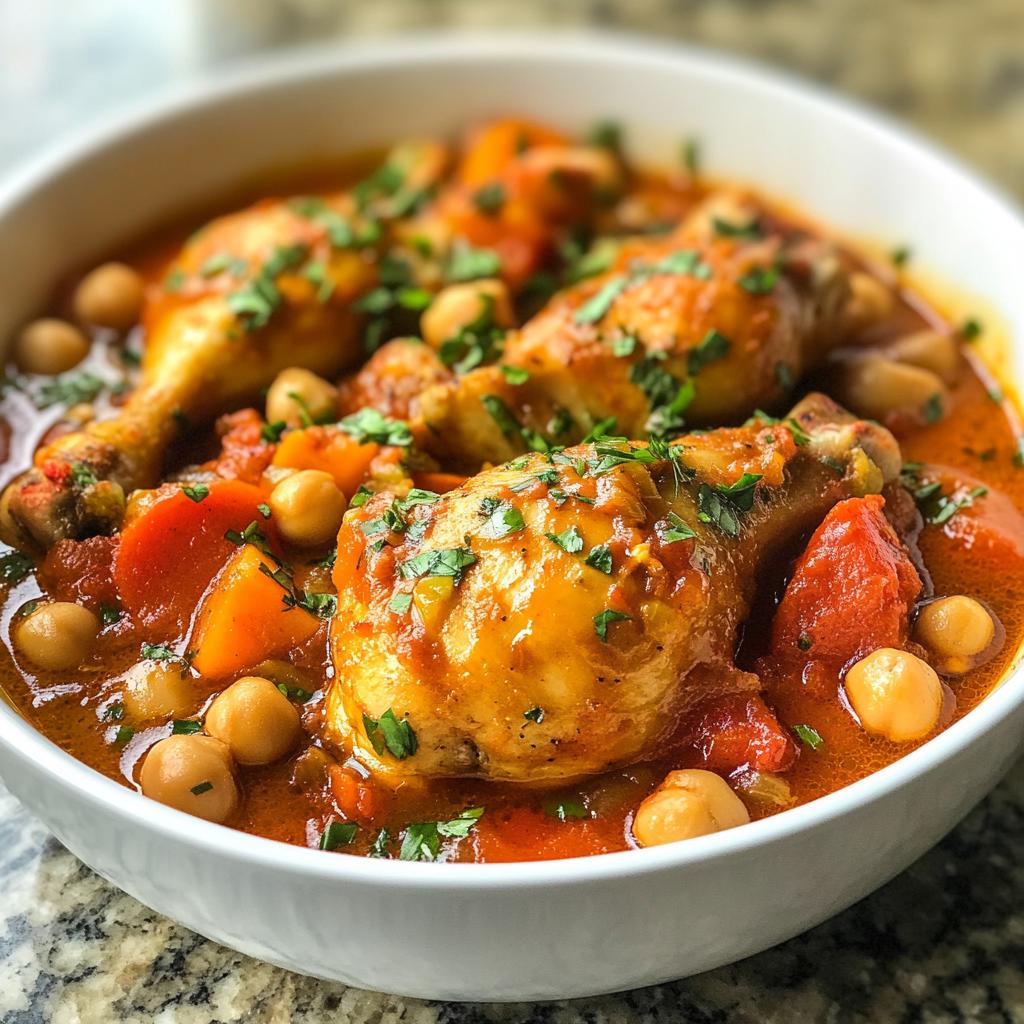moroccan chicken stew