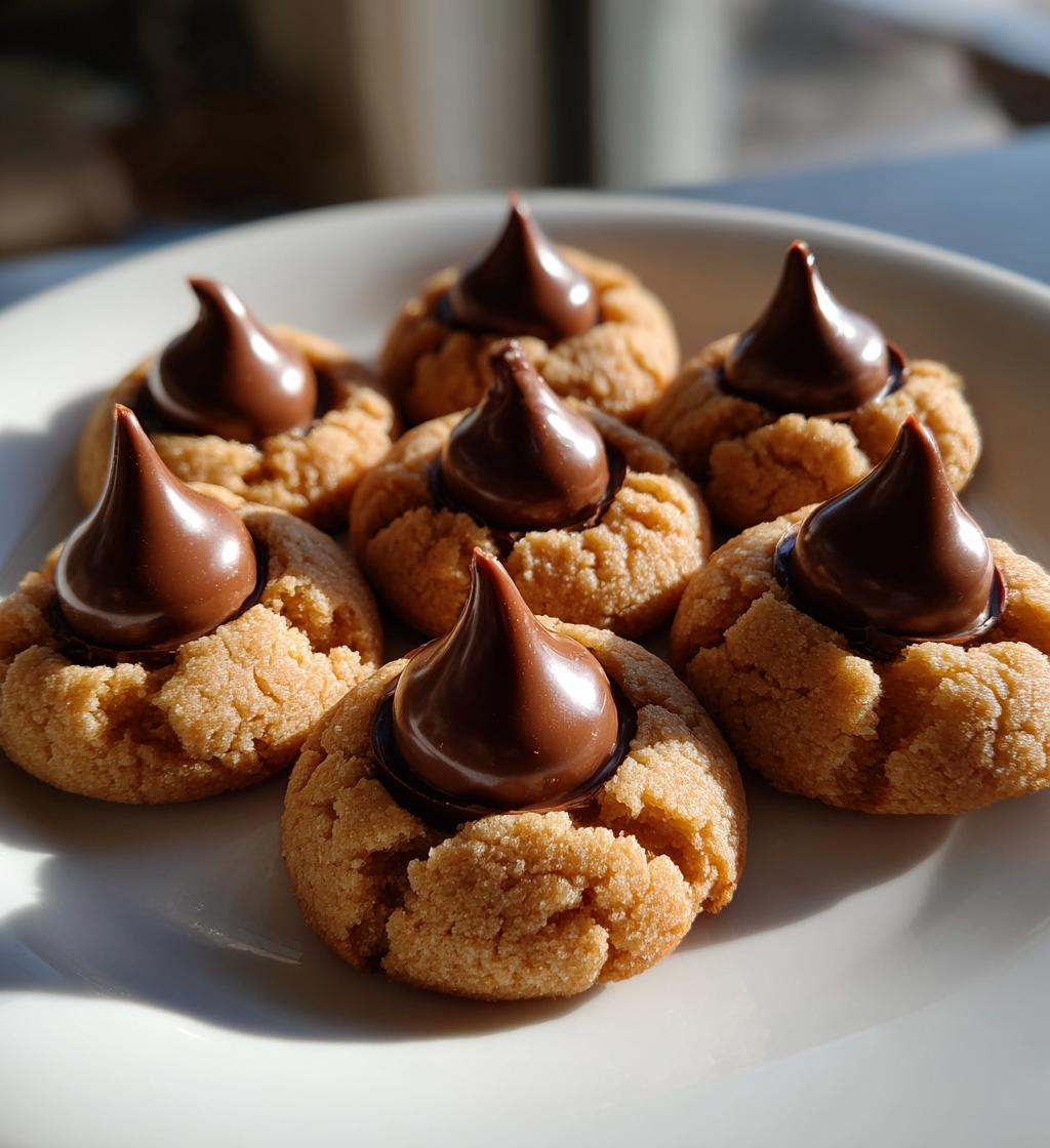 peanut butter blossom cookies