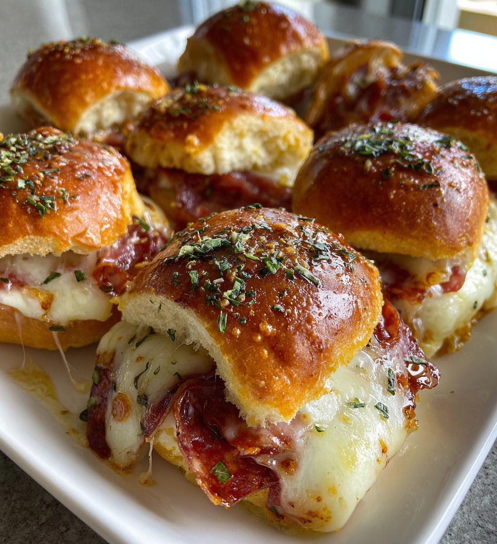pizza sliders
