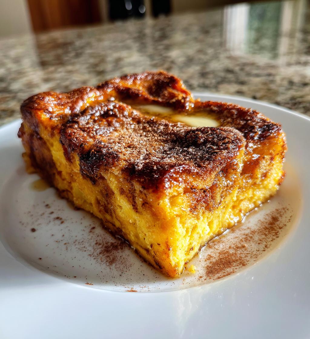 pumpkin french toast casserole