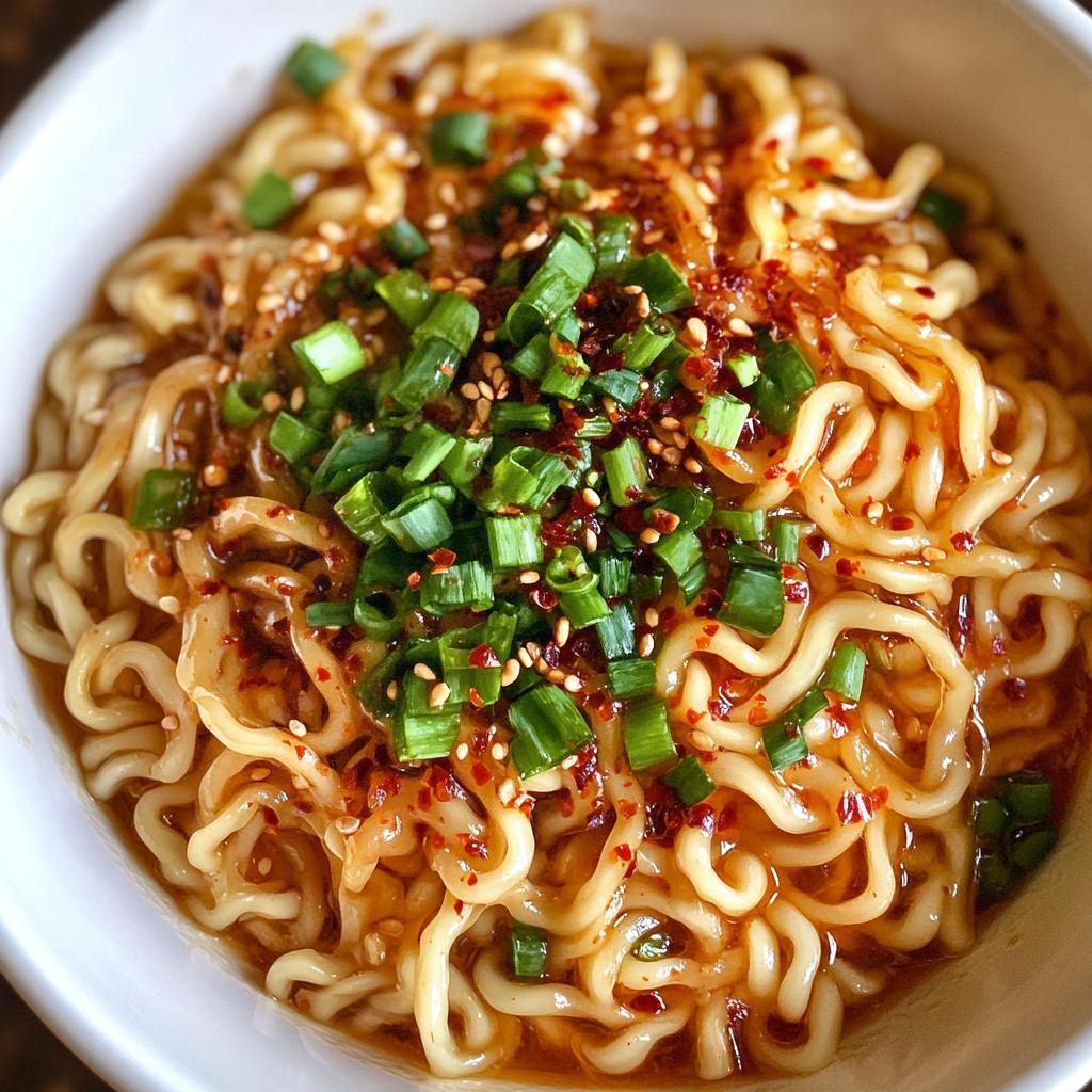 saucy ramen noodles
