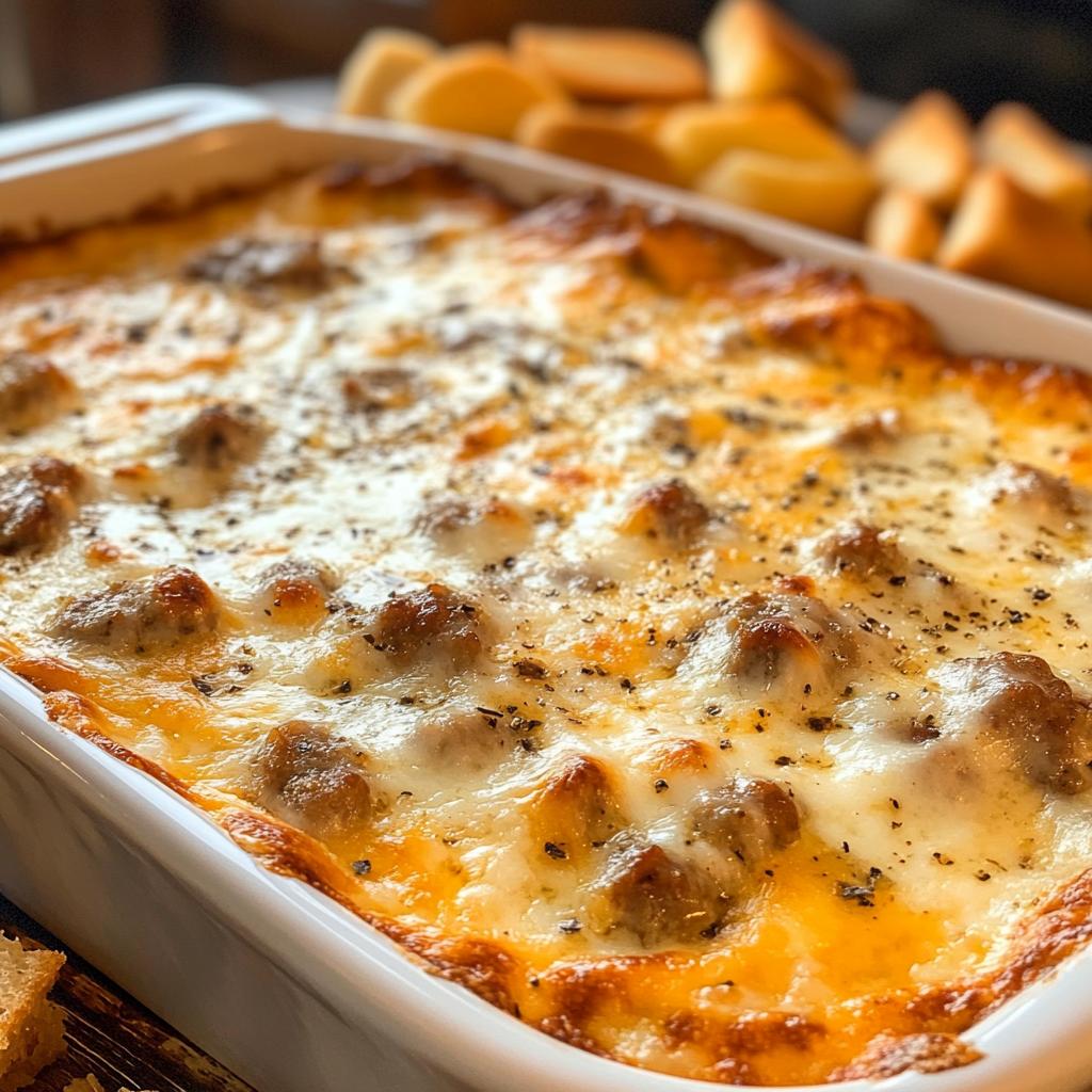 sausage cheese dip