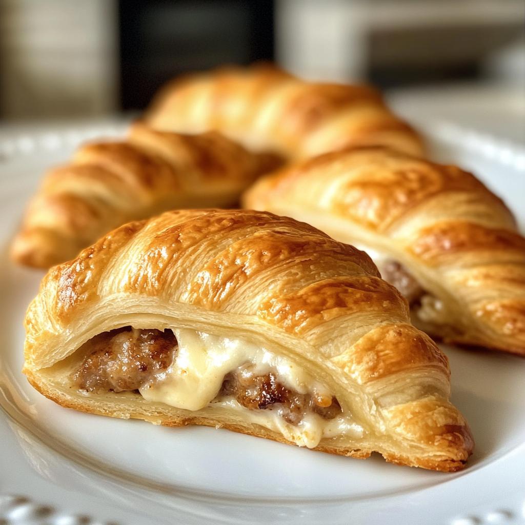 sausage cream cheese crescents