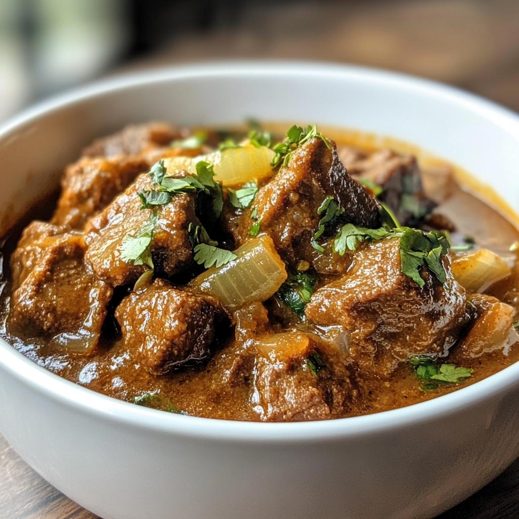 slow cooker beef curry