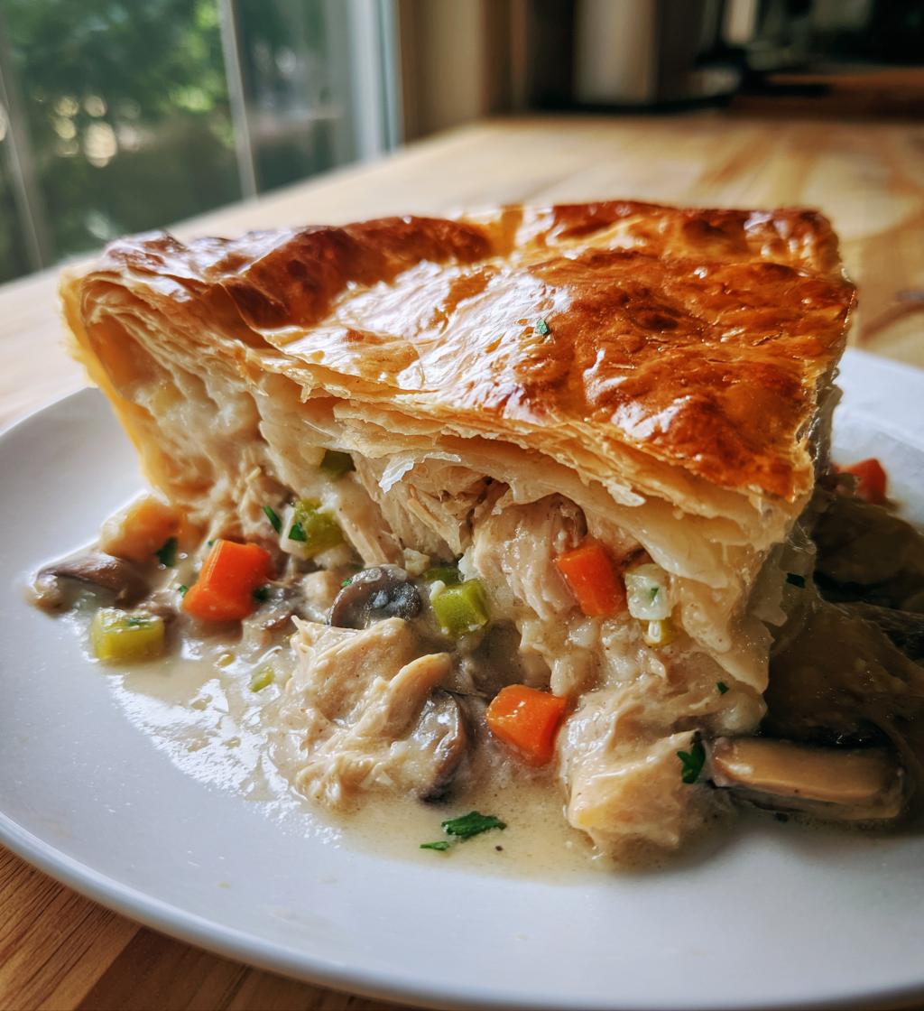 slow cooker chicken pot pie