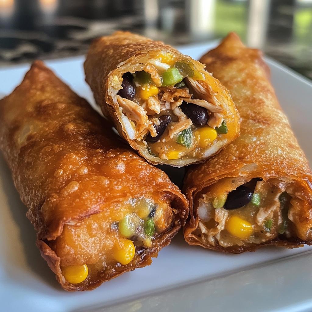 southwest egg rolls